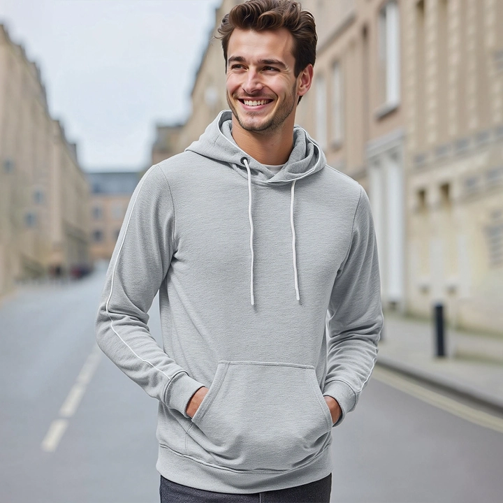 Men's Grey Hoodies